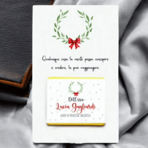 Segnaposto con cioccolatino personalizzabile per laurea idea regalo - immagine 2